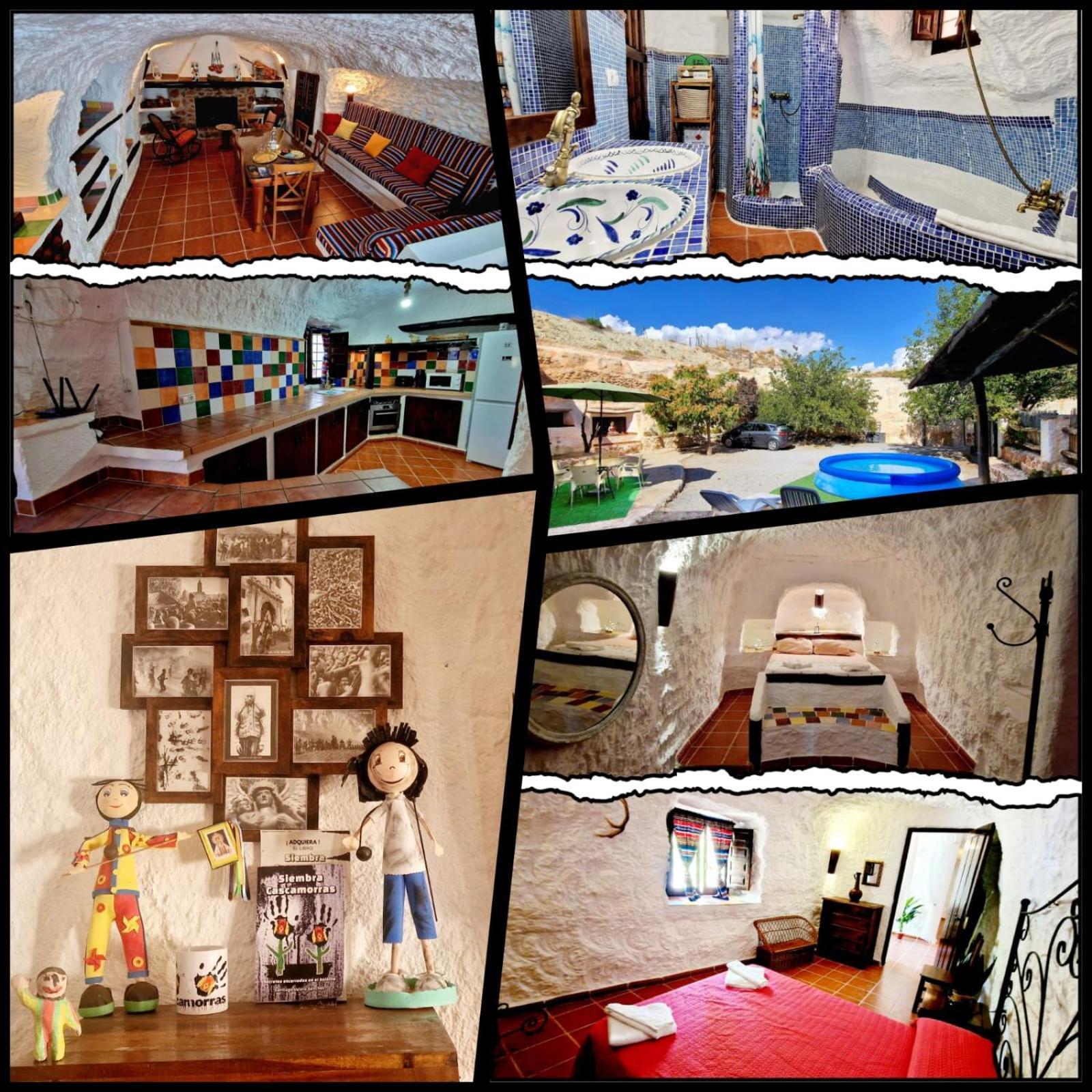 Casa Cueva Cascamorras "Capricho Andaluz" Баса Экстерьер фото